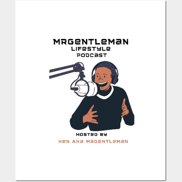 Mrgentleman Lifestyle Podcast Cartoon Family Collection #1 Wall Art by  MrGentleman Lifestyle Podcast Store